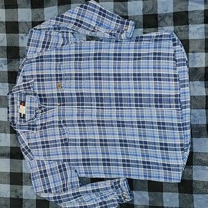 Vintage. Wrangler Riggs Workwear. Heavyweight Flannel. Men's XL